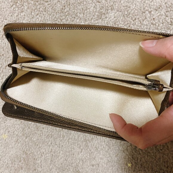 CHANEL Never Used CC Logo Zipper Long Wallet - Picture 6 of 8